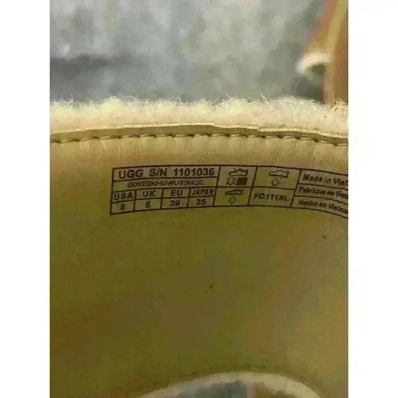 UGG Tan Suede Sandals - Picture 4 of 4